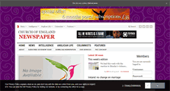 Desktop Screenshot of churchnewspaper.com